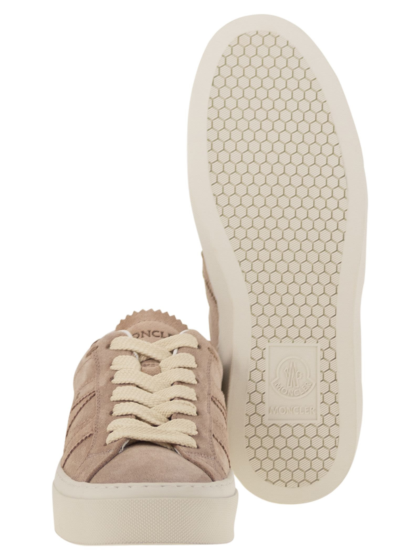 Moncler Women Monaco2 - Suede Sneakers - 5