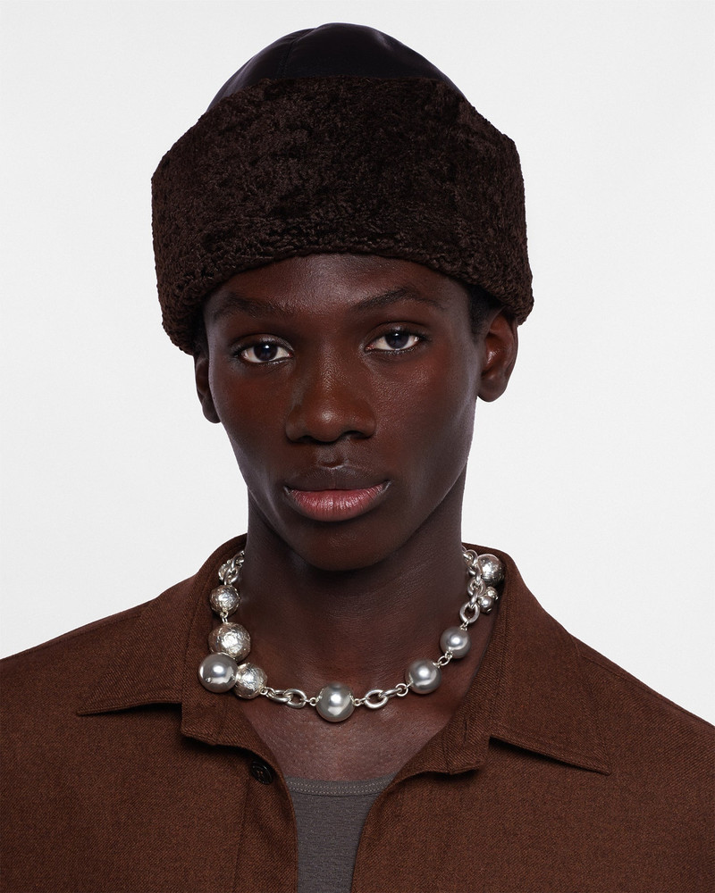 Bonded Shearling Hat 5