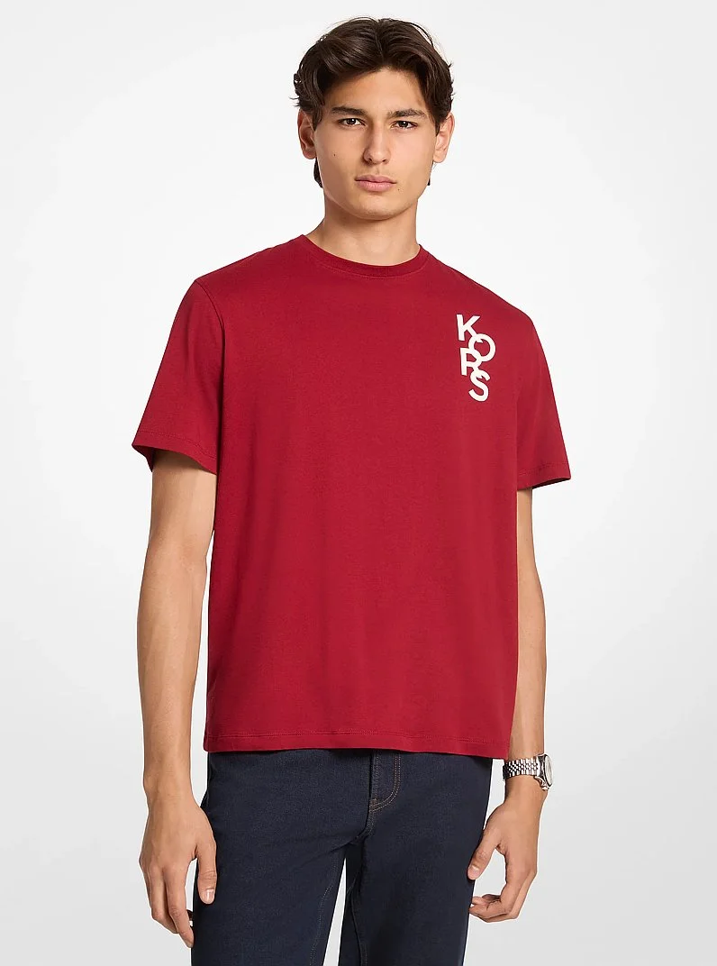 Graphic Logo Cotton Jersey T-Shirt - 1