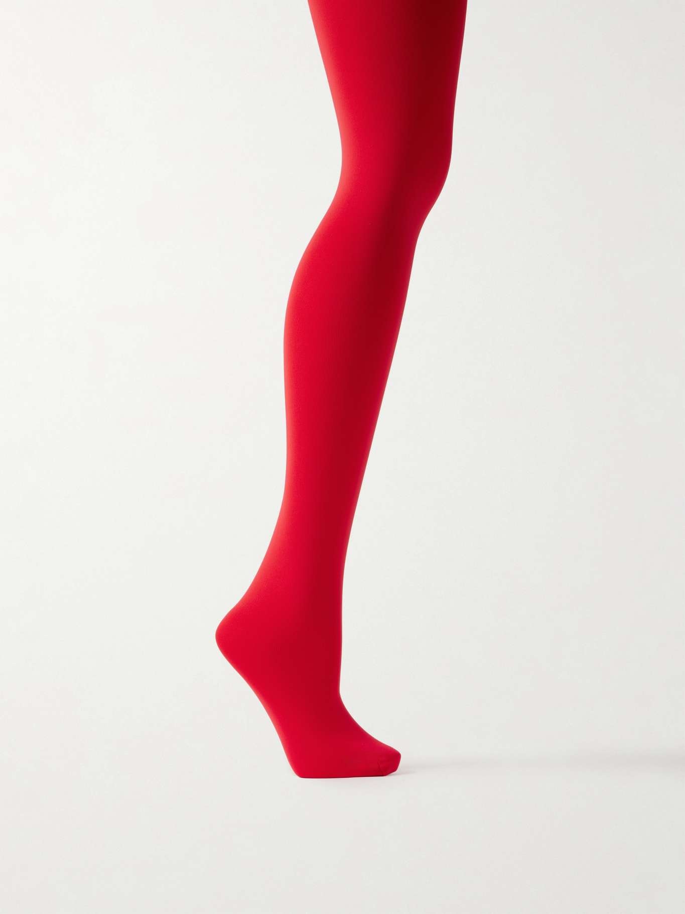 Opaque tights Red - 1