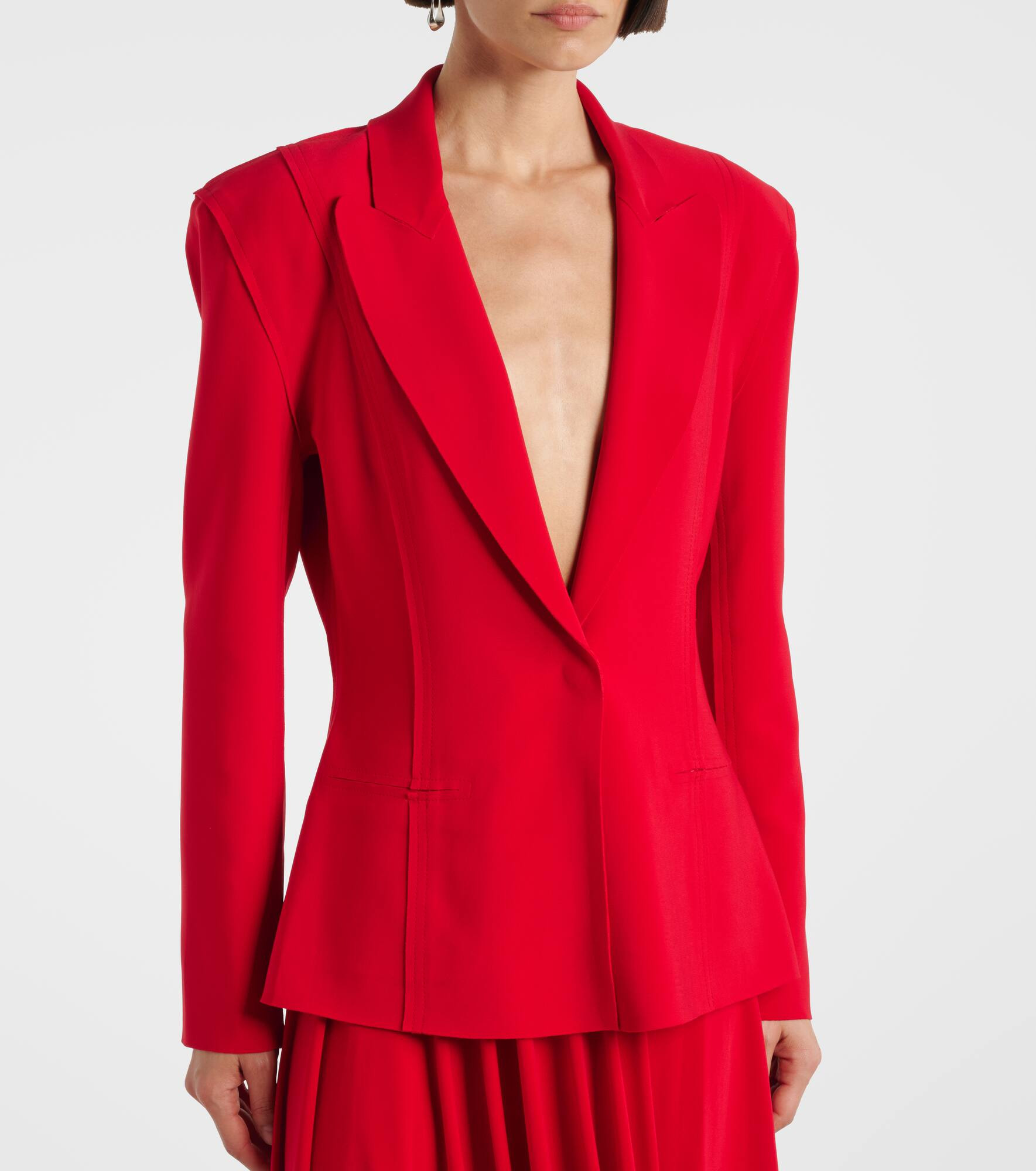 Single-breasted blazer - 6