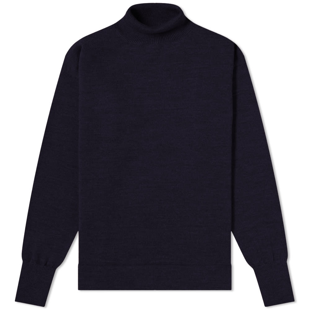 Maison Margiela Elbow Patch Turtle Neck Knit - 1