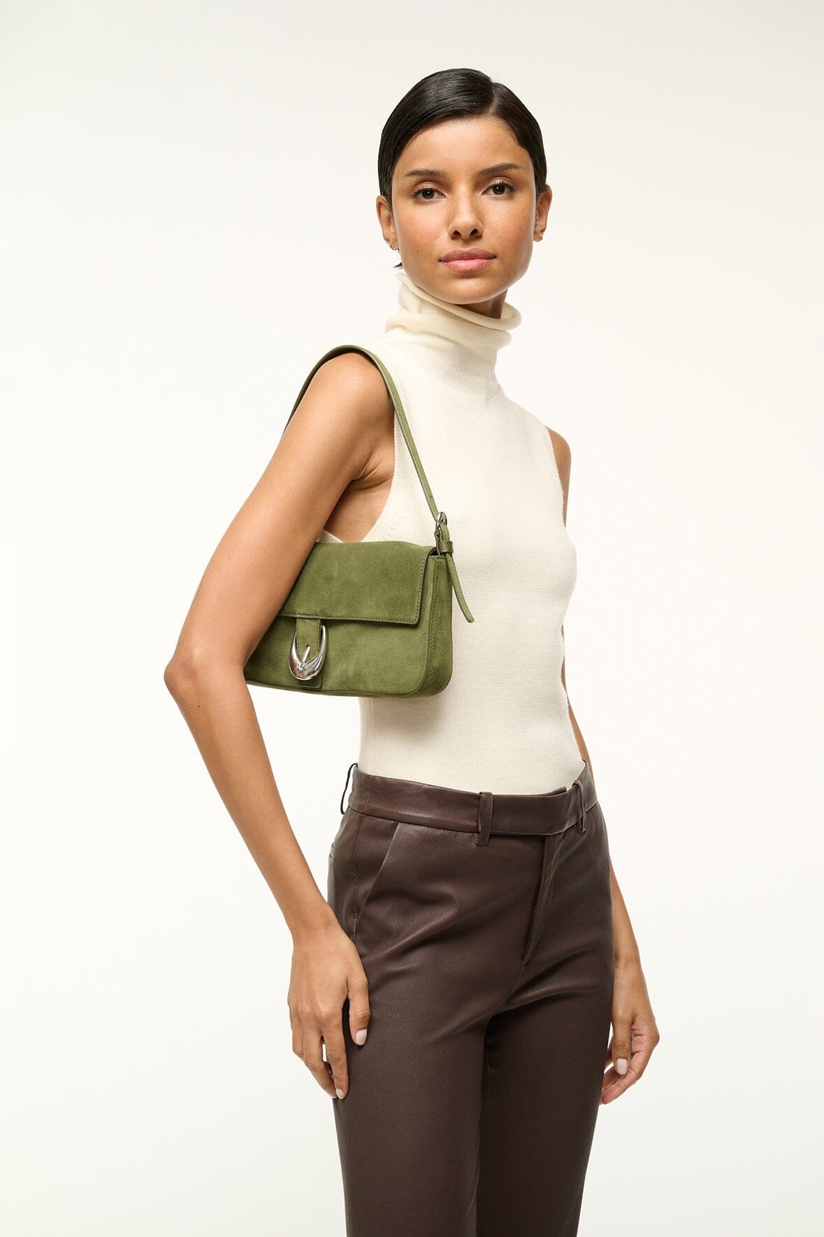 STAUD HARLOW BAG AVOCADO - 2