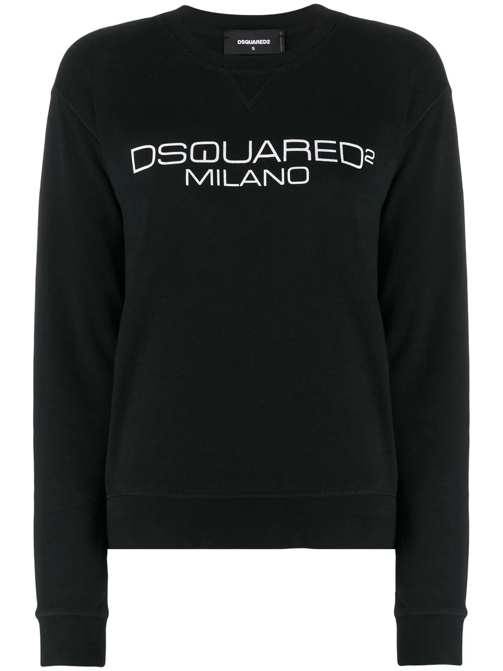 logo print sweatshirt - 1