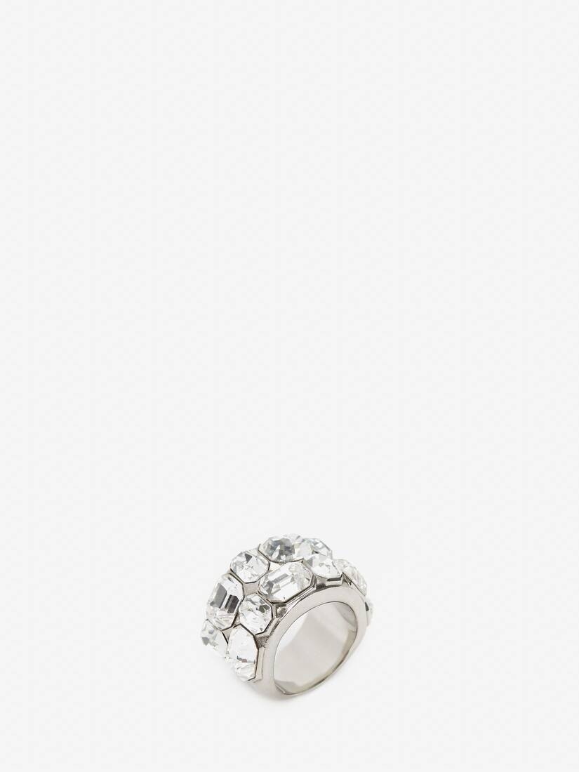 Men's Cosmic Ring in Antique Silver - 2