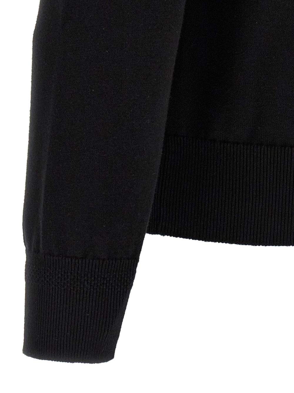 logo-patch crew-neck sweater - 4