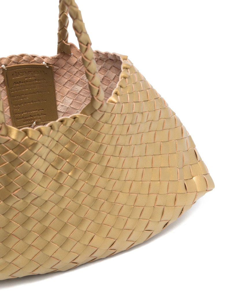 DRAGON DIFFUSION Dragon Diffusion Santa Croce Interwoven Tote Bag outlook