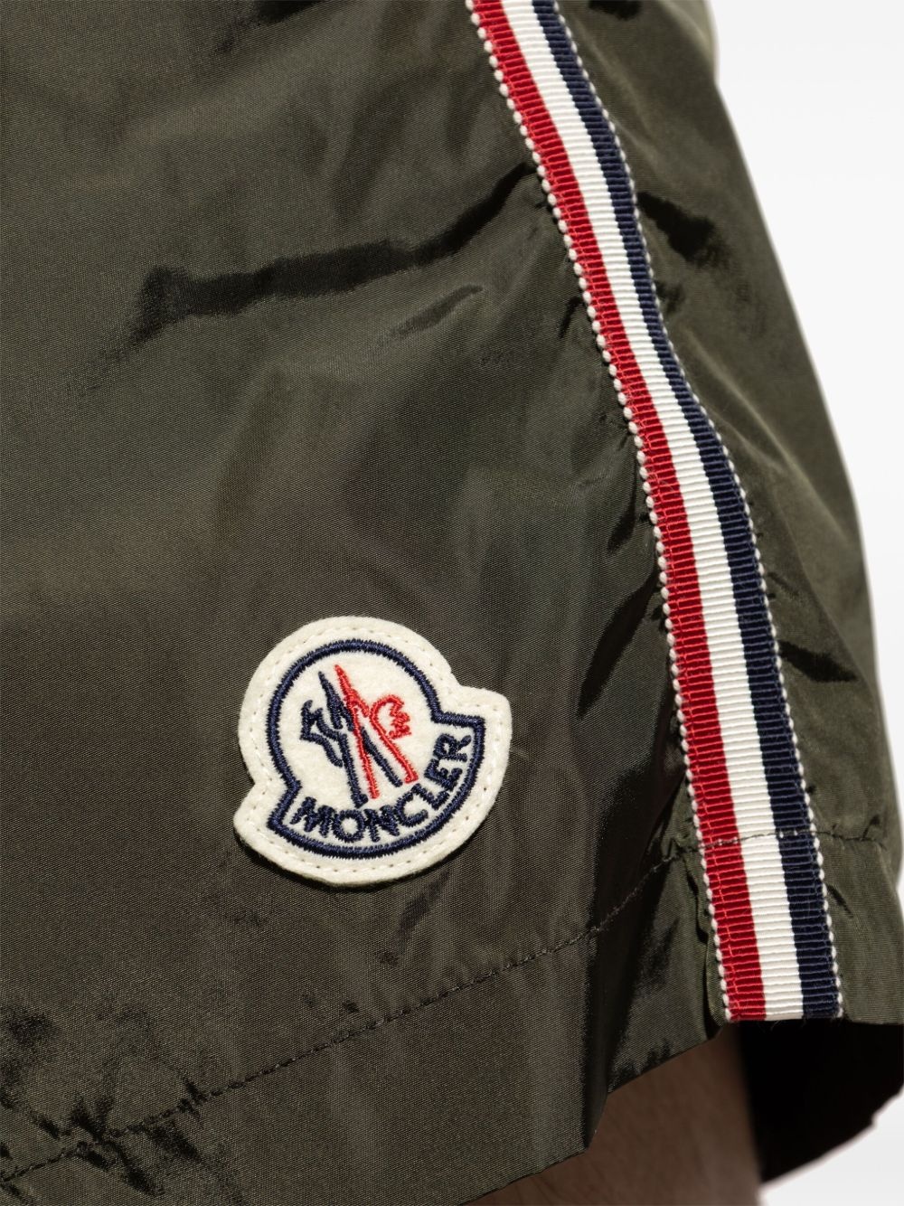 logo-patch swim shorts - 4