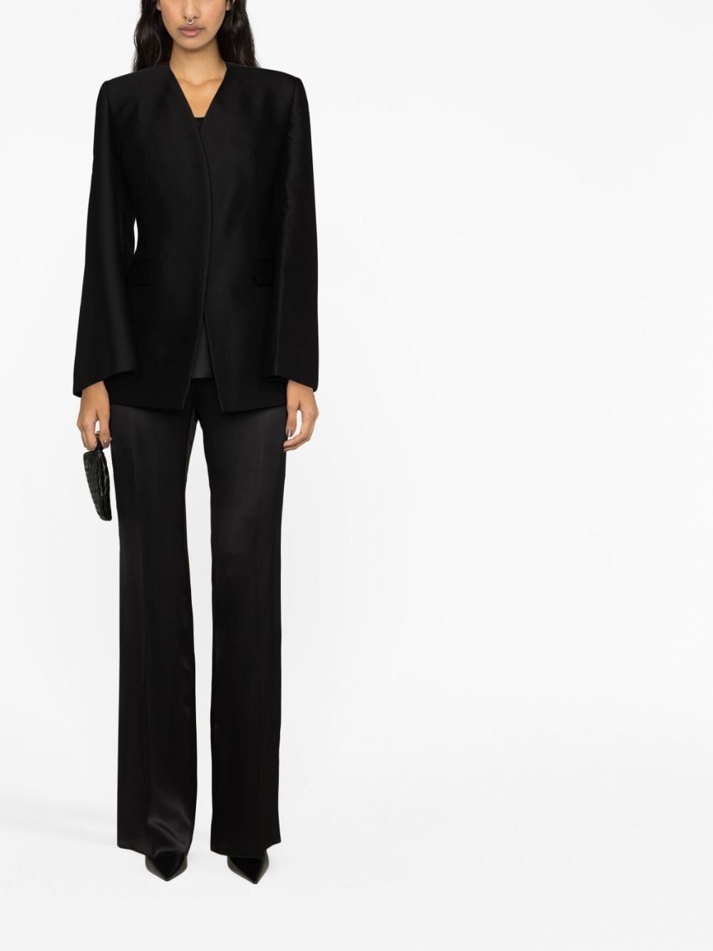 Gia wide-sleeved blazer - 4