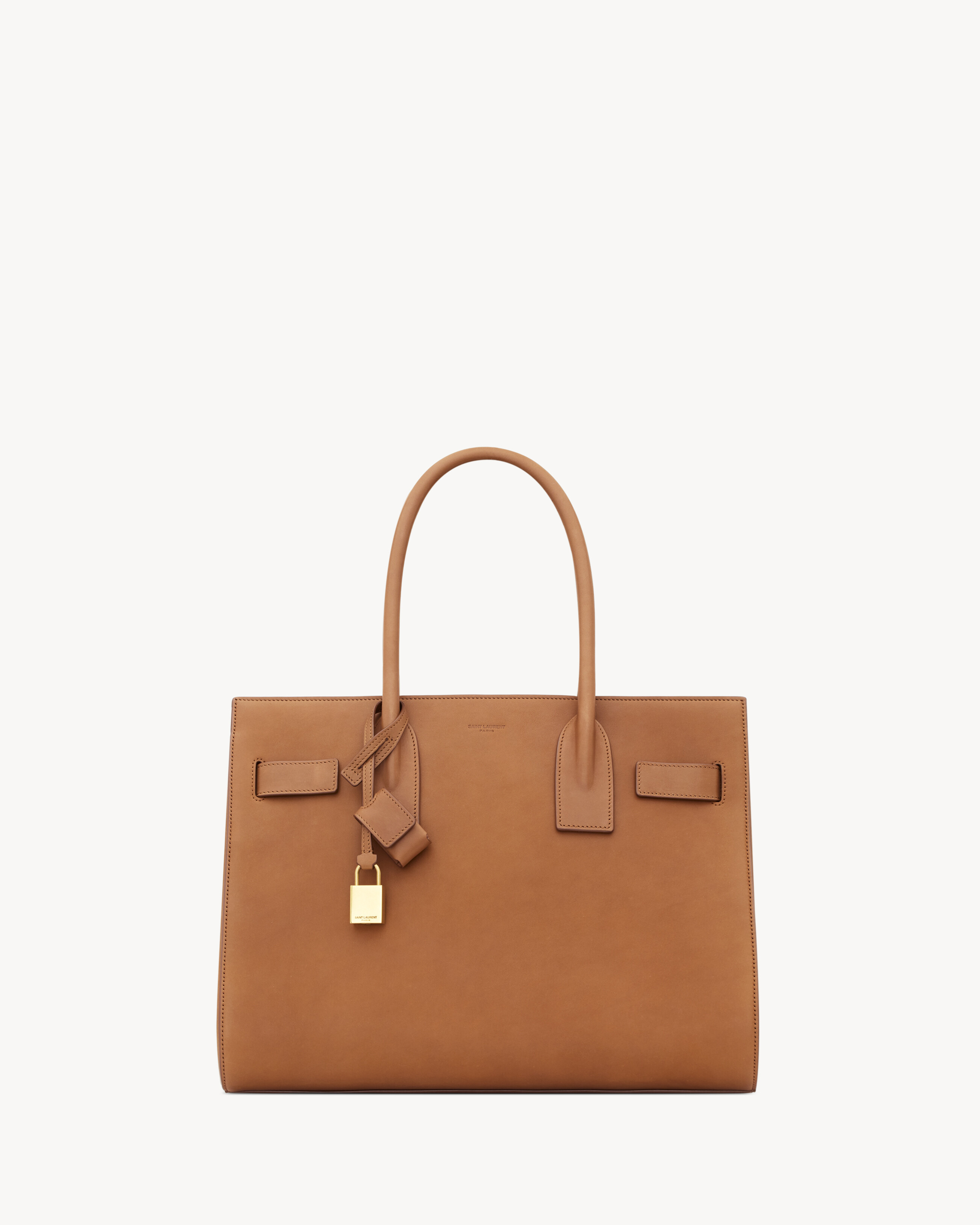 SAC DE JOUR IN SUPPLE VEGETABLE LEATHER - LARGE - 1
