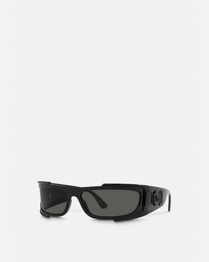 Medusa Biggie Shield Sunglasses - 1
