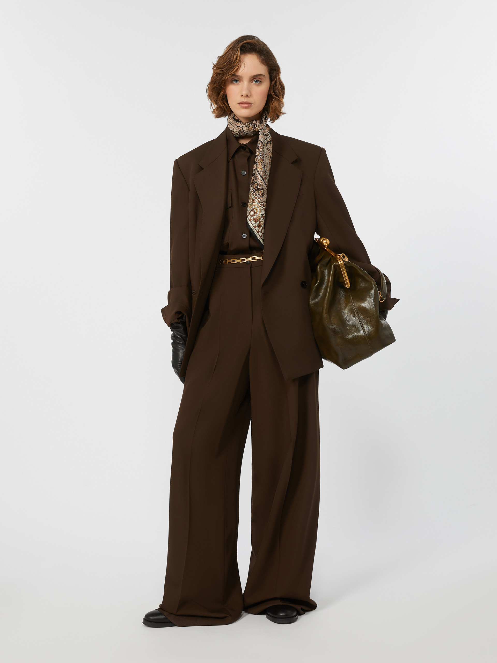 GINSENG Wool twill blazer - 2