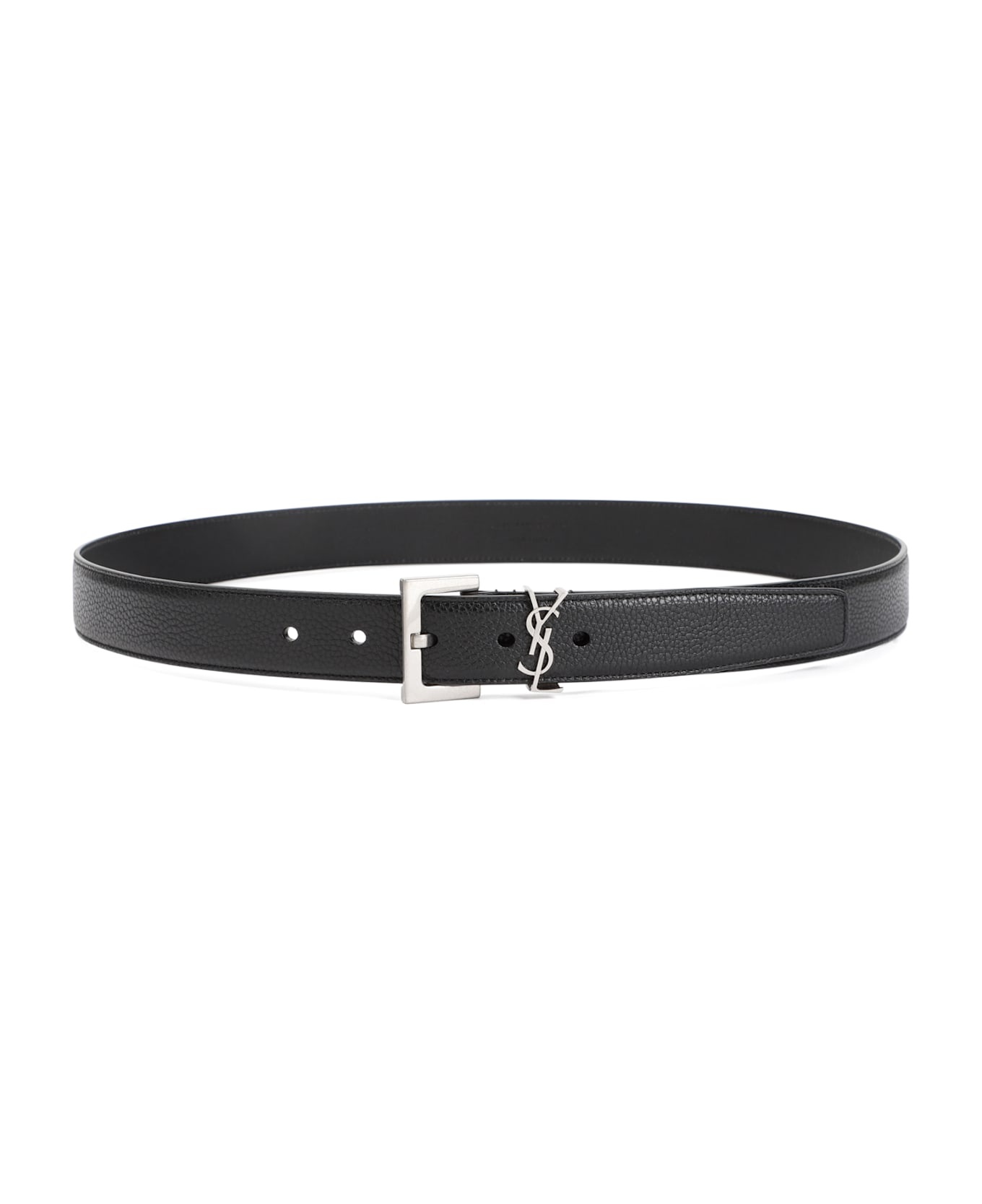 Grained Calf Leather Belt - 2