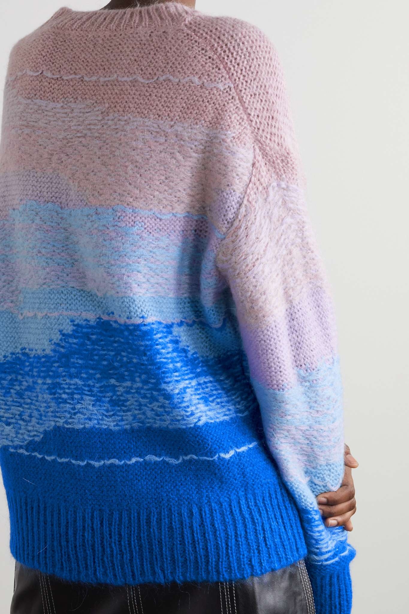 Ombré knitted sweater - 3