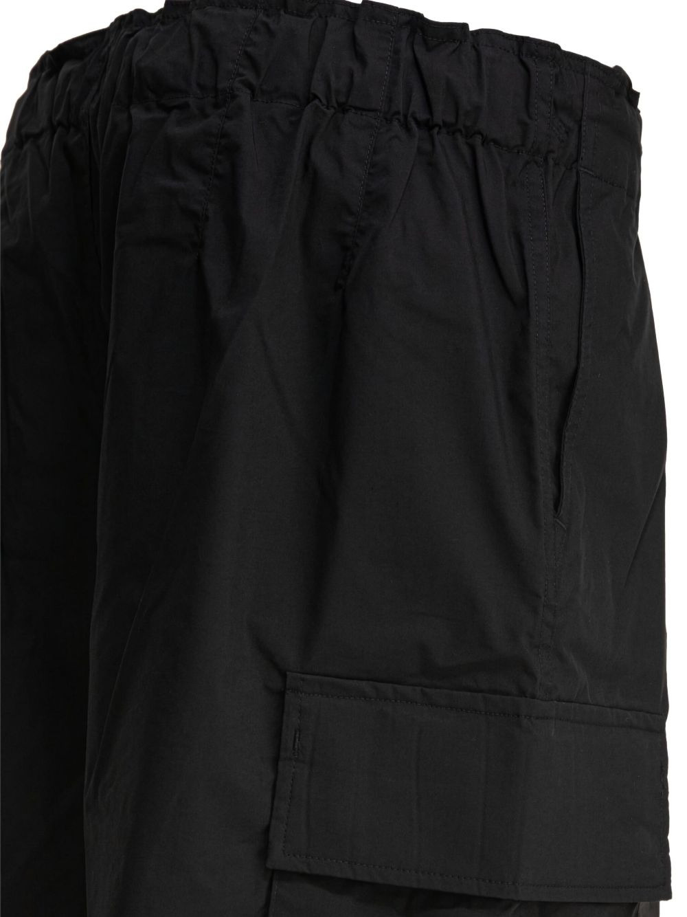 cargo-pocket drawstring shorts - 4