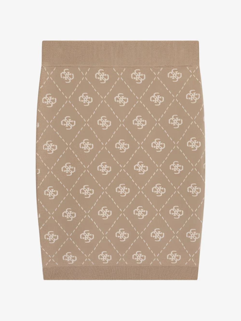 Sarah 4G logo-pattern mini skirt - 1