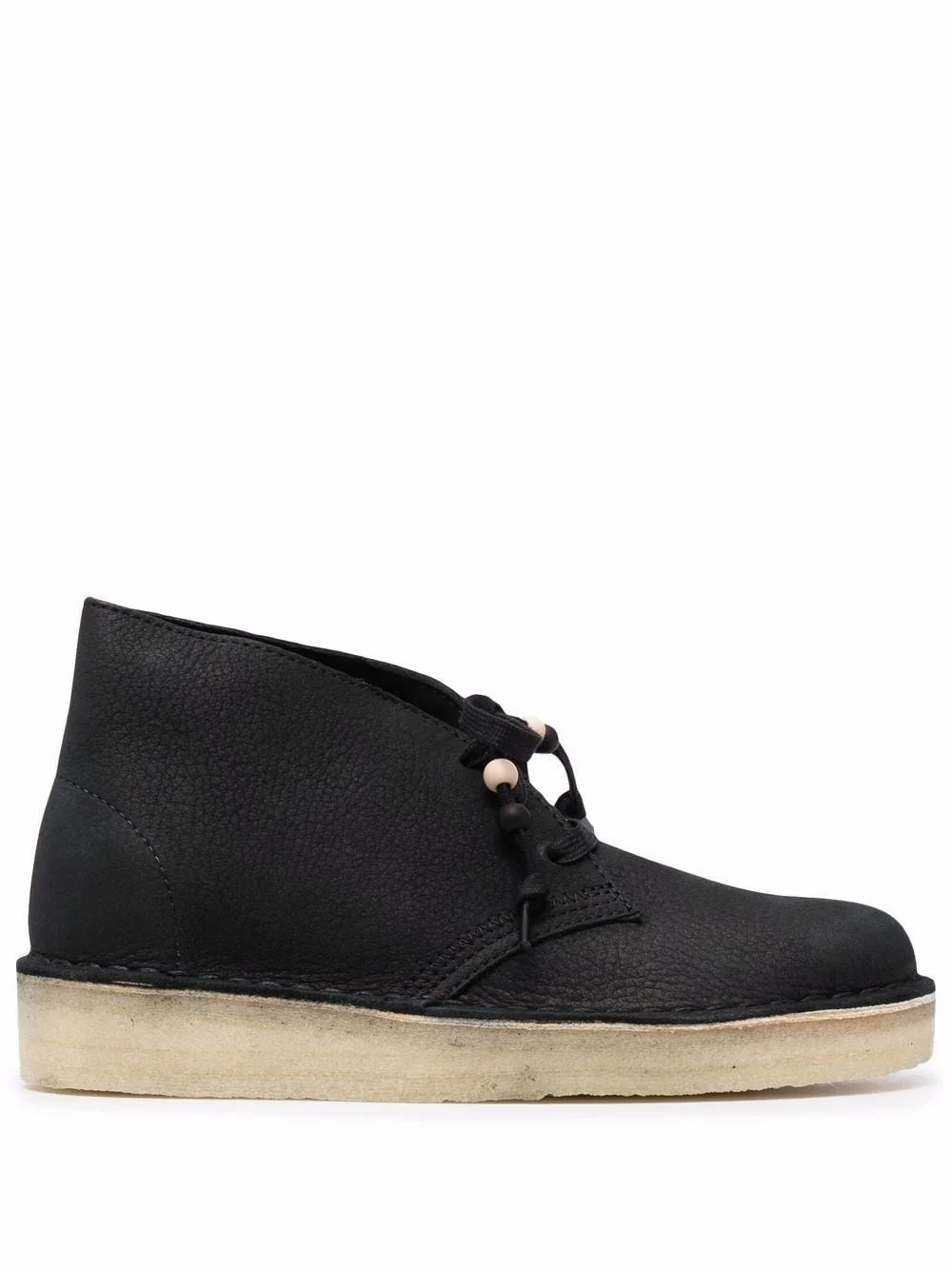 Nubuck leather lace-up ankle boots - 1