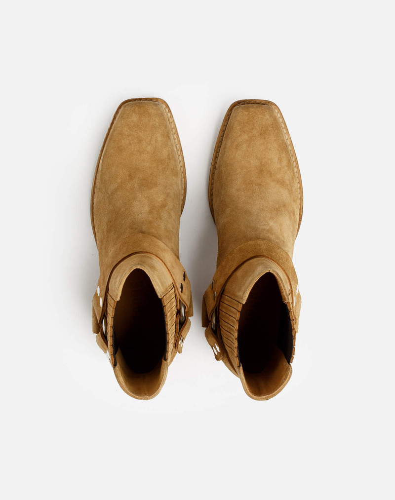 Cavalry Boot - Caramel Suede 3