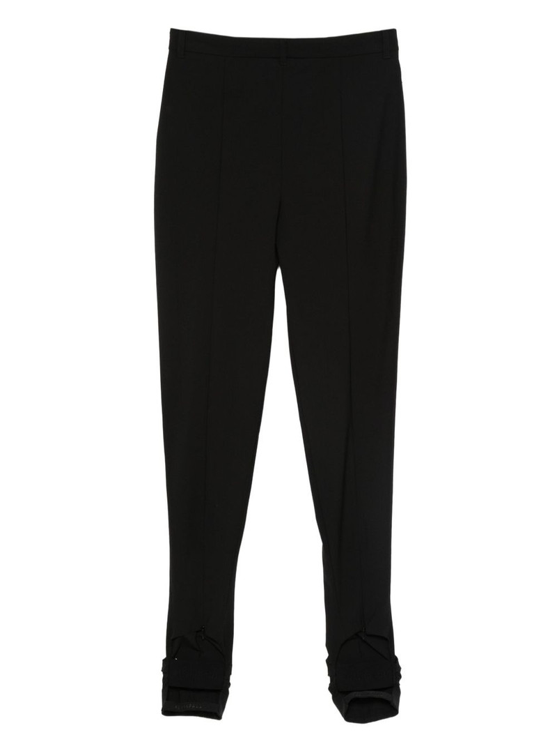 ALAINPAUL side zip-fastening trousers outlook