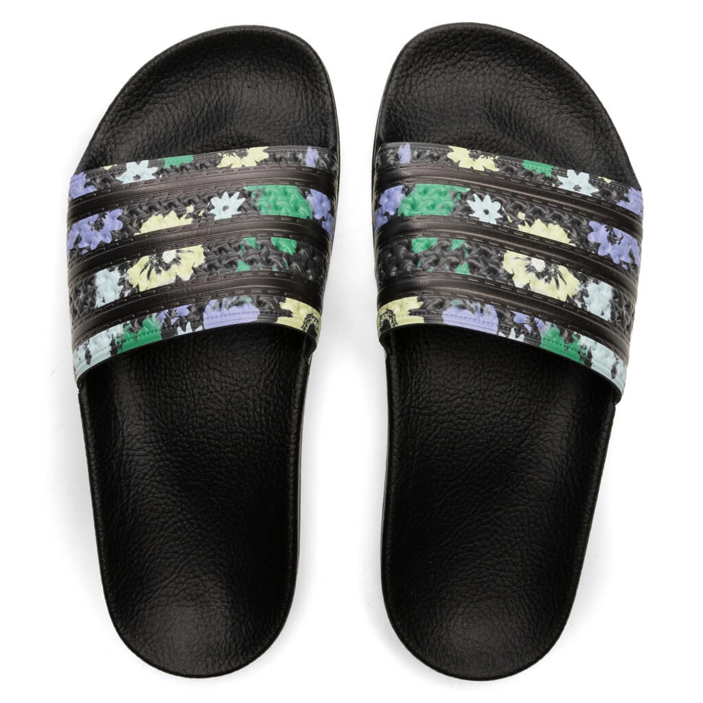 ADIDAS ORIGINALS WOMEN'S ADILETTE - CORE BLACK - 4