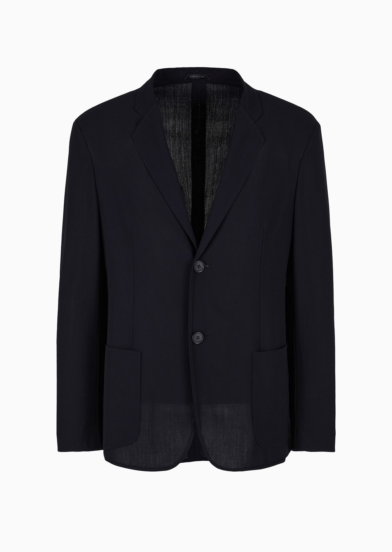 Single-breasted, virgin-wool jacket - 1