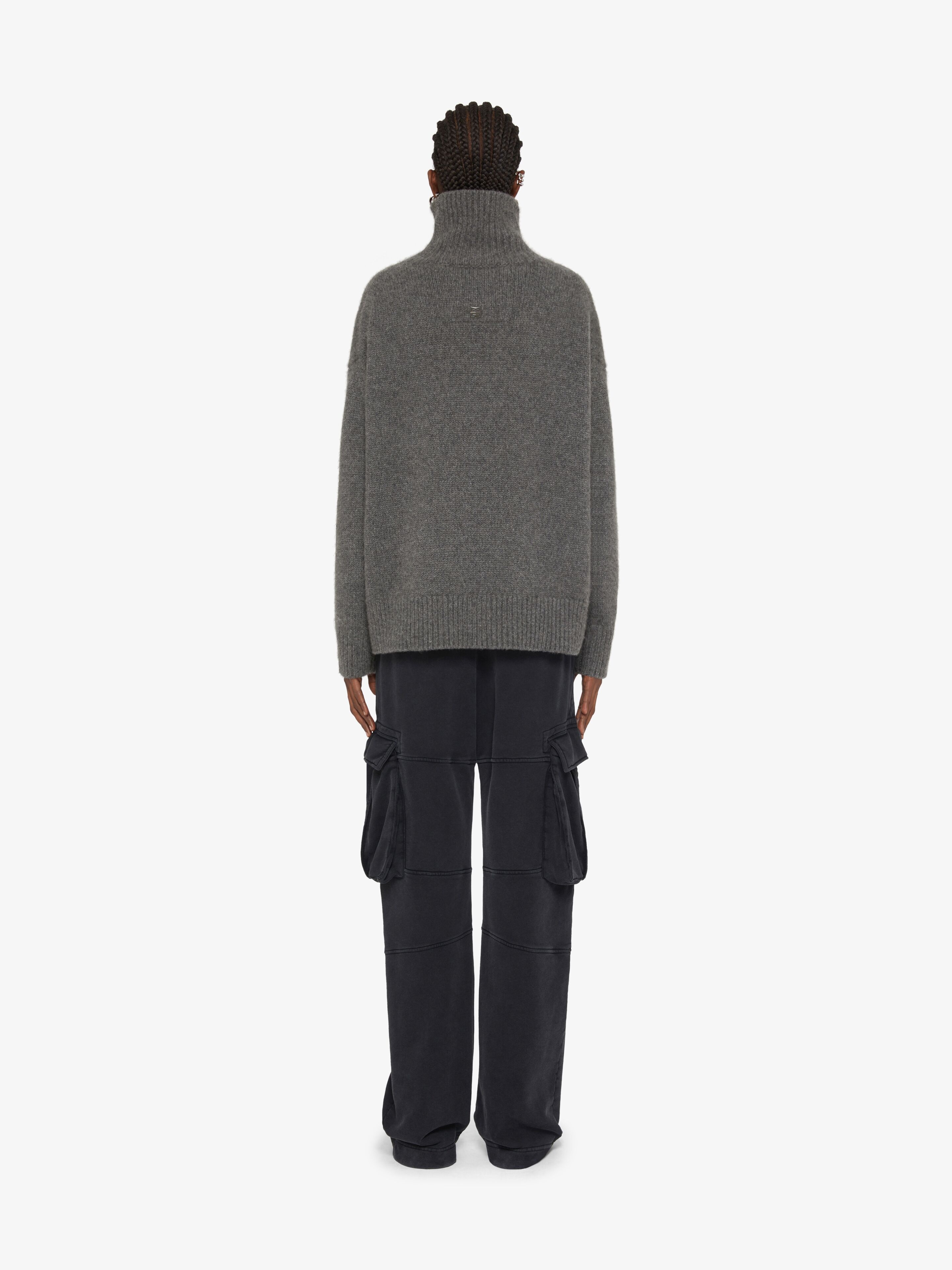 CARGO PANTS IN COTTON JERSEY - 4