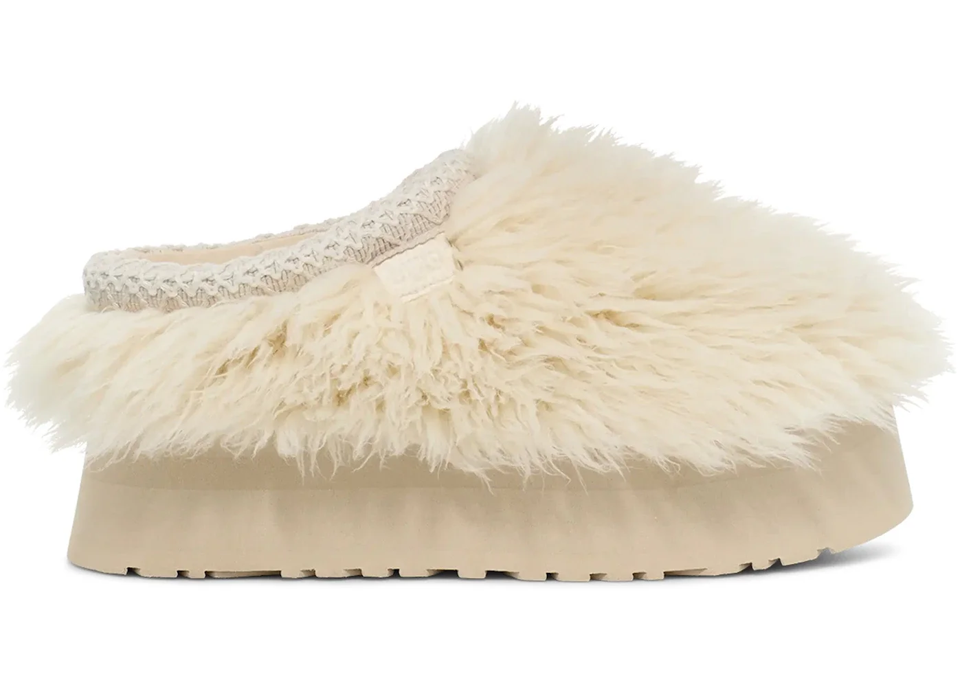 UGG Fluff Momma Sugar Tasman Slipper White (Women's) - 1