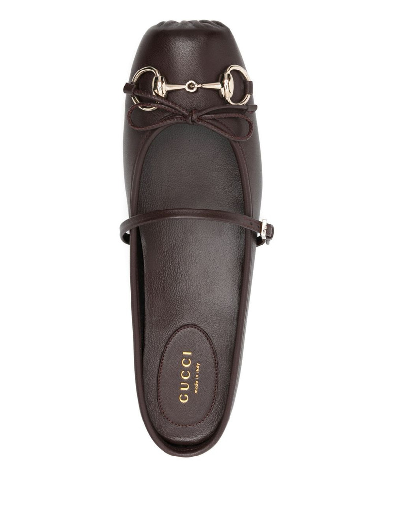 horsebit strap ballet flats 4