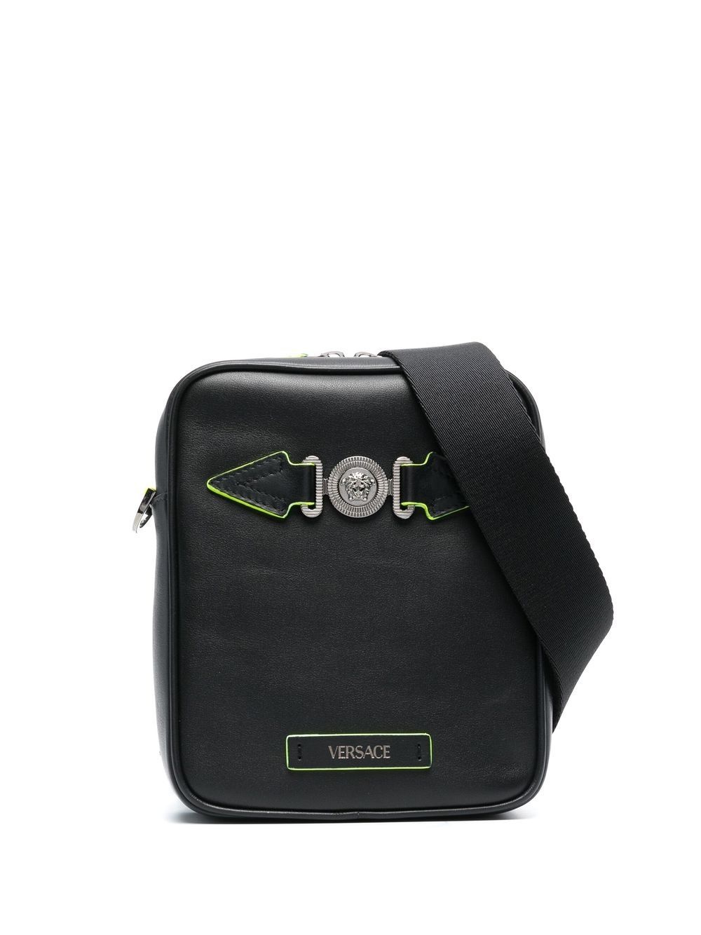 Medusa Biggie leather crossbody bag - 1