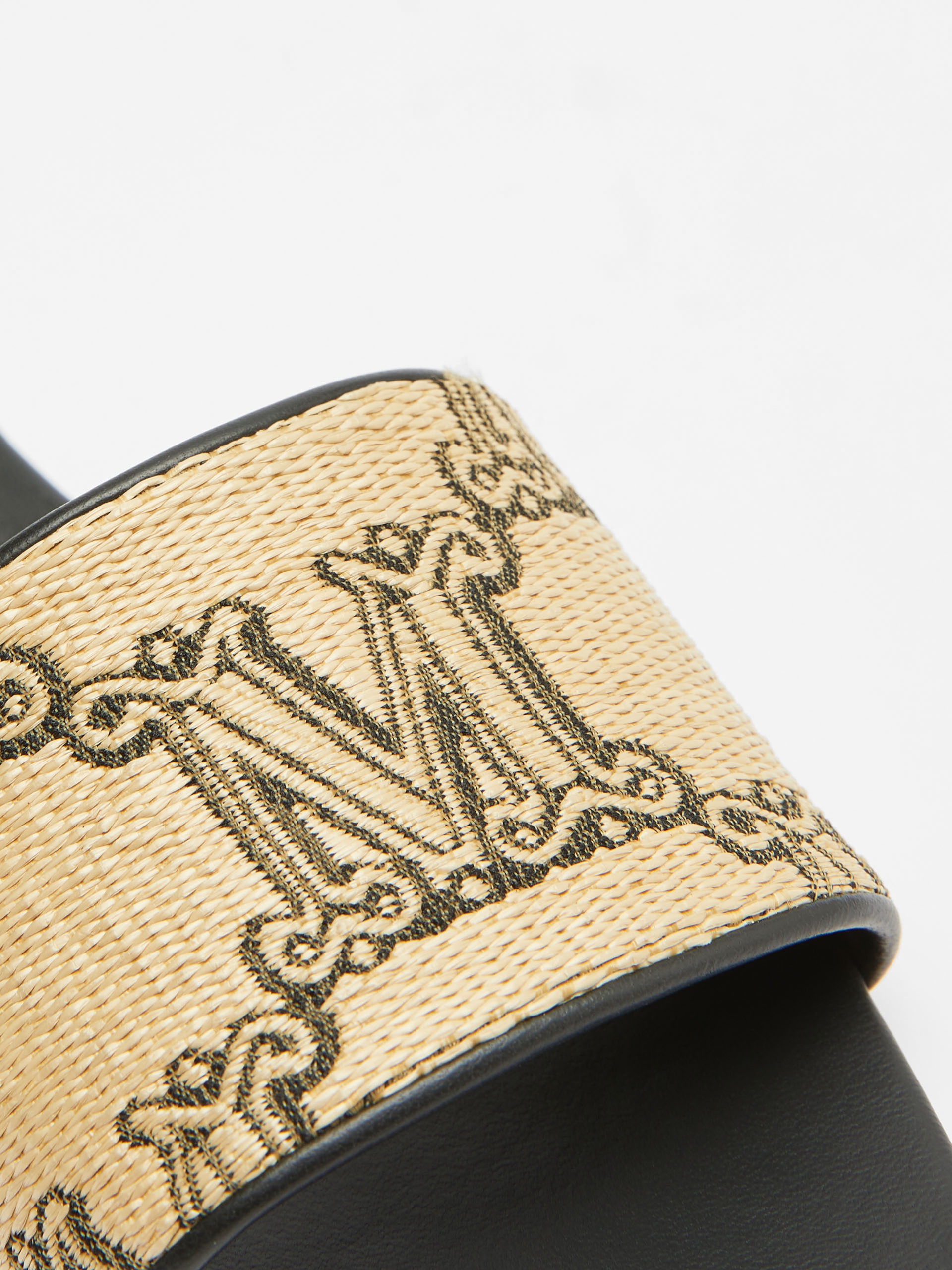 MIDGE Jacquard cotton slides - 4