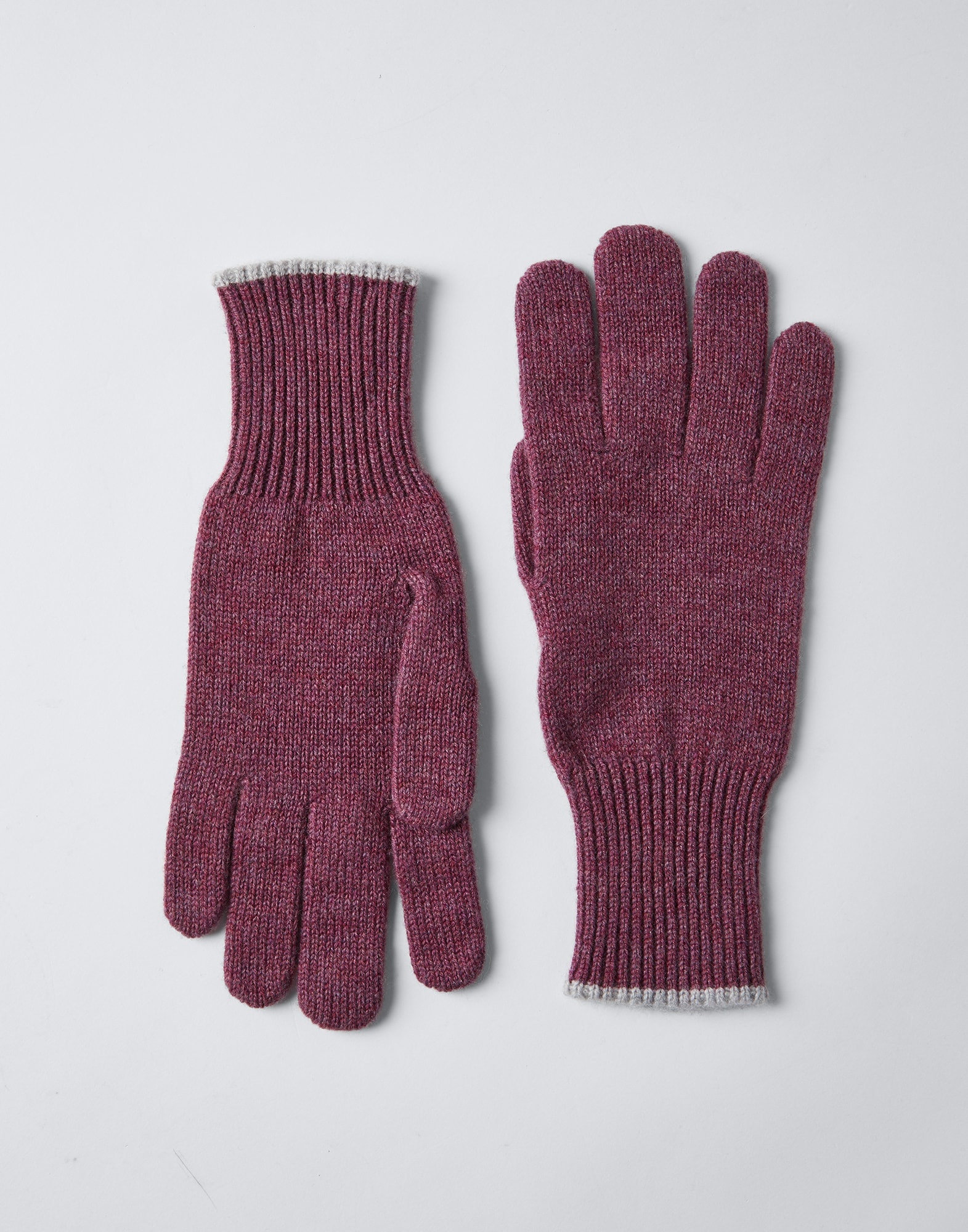Cashmere knit gloves - 1
