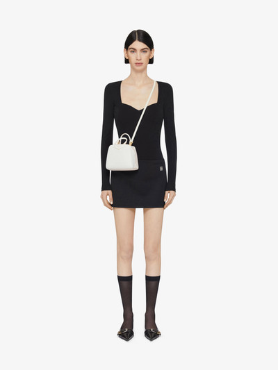 Givenchy NANO ANTIGONA CUBE BAG IN LEATHER outlook