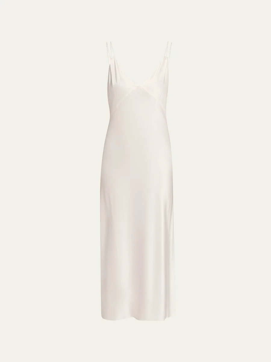 Kiro V-Neck Slip Dress - 1