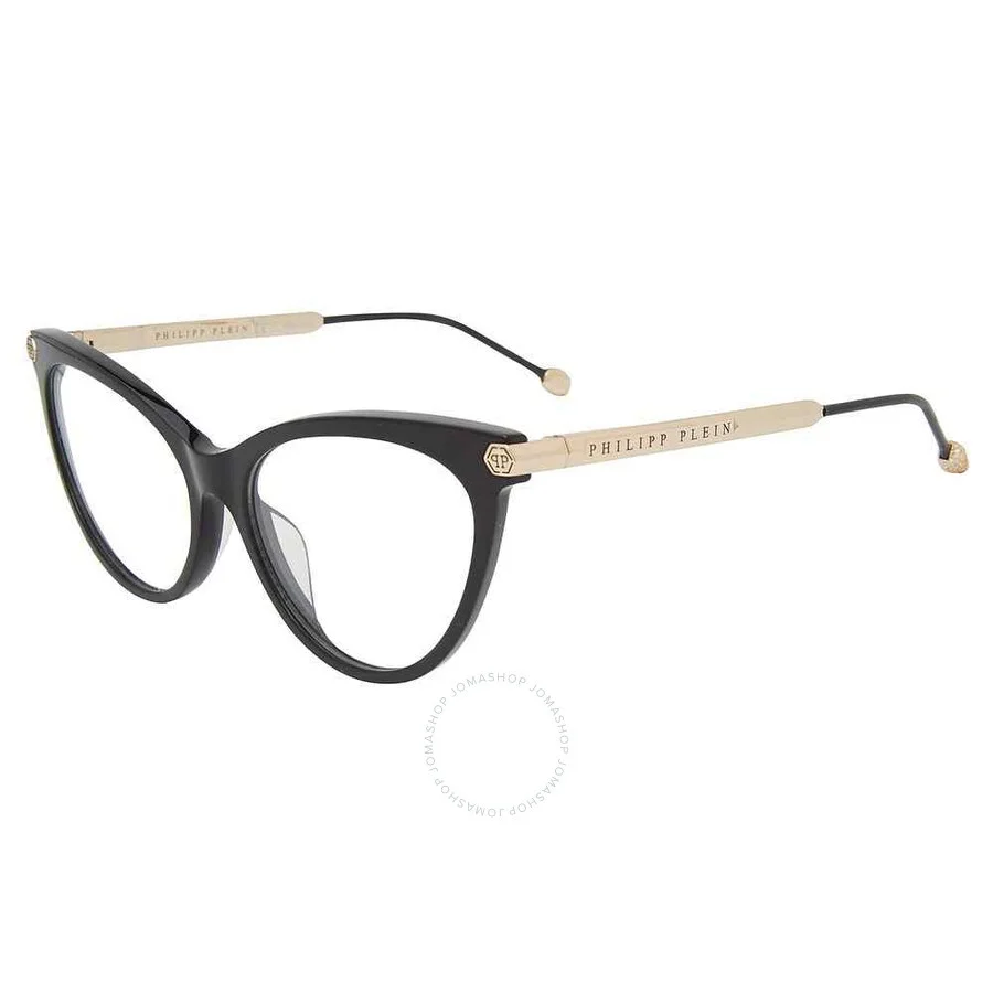 Philipp Plein Demo Cat Eye Ladies Eyeglasses VPP037S 0700 - 1