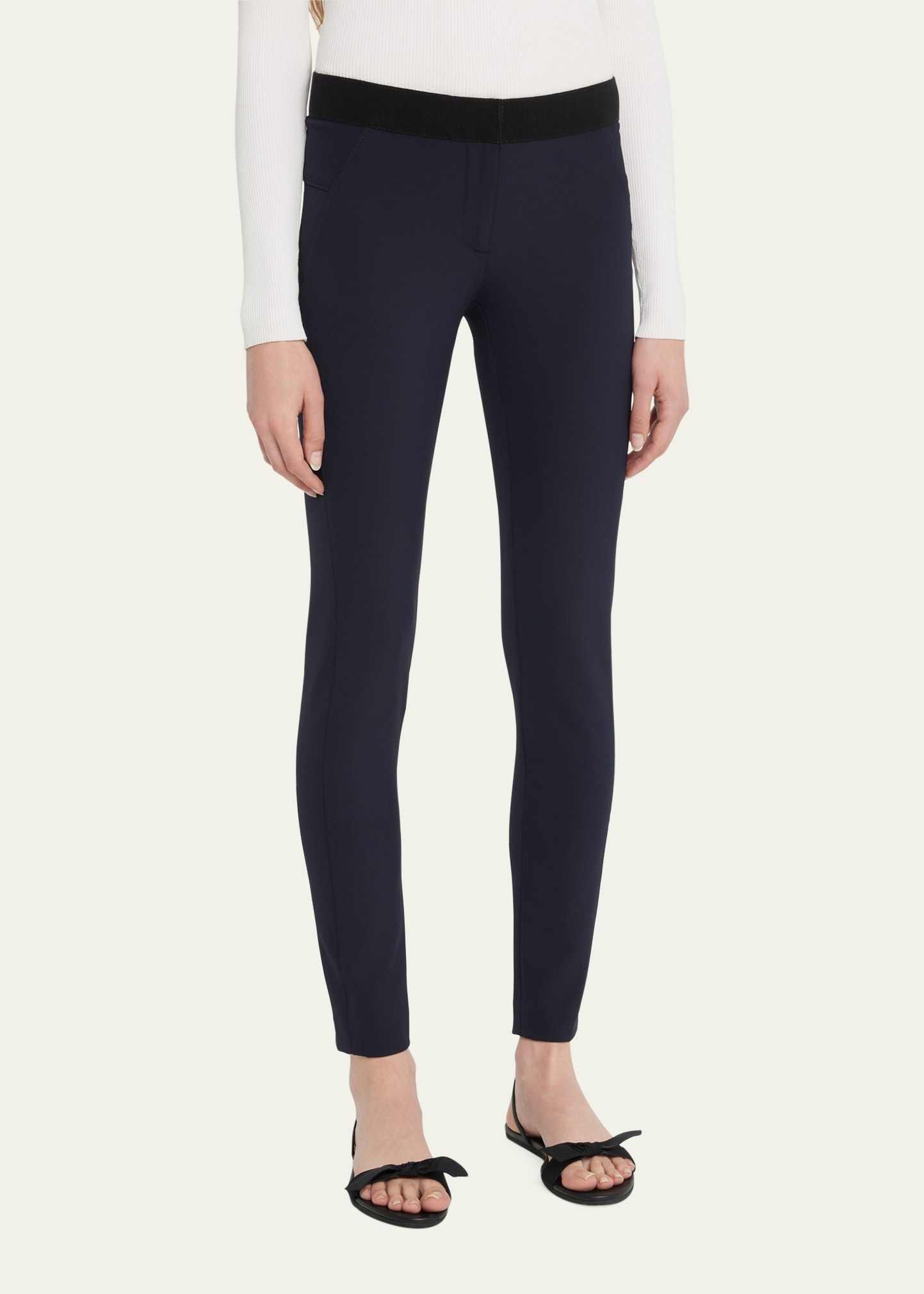 Scuba-Knit Leggings - 4