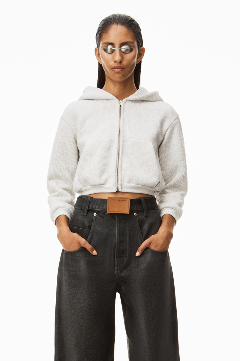 CLEAR HOTFIX HOODIE IN CLASSIC TERRY 2