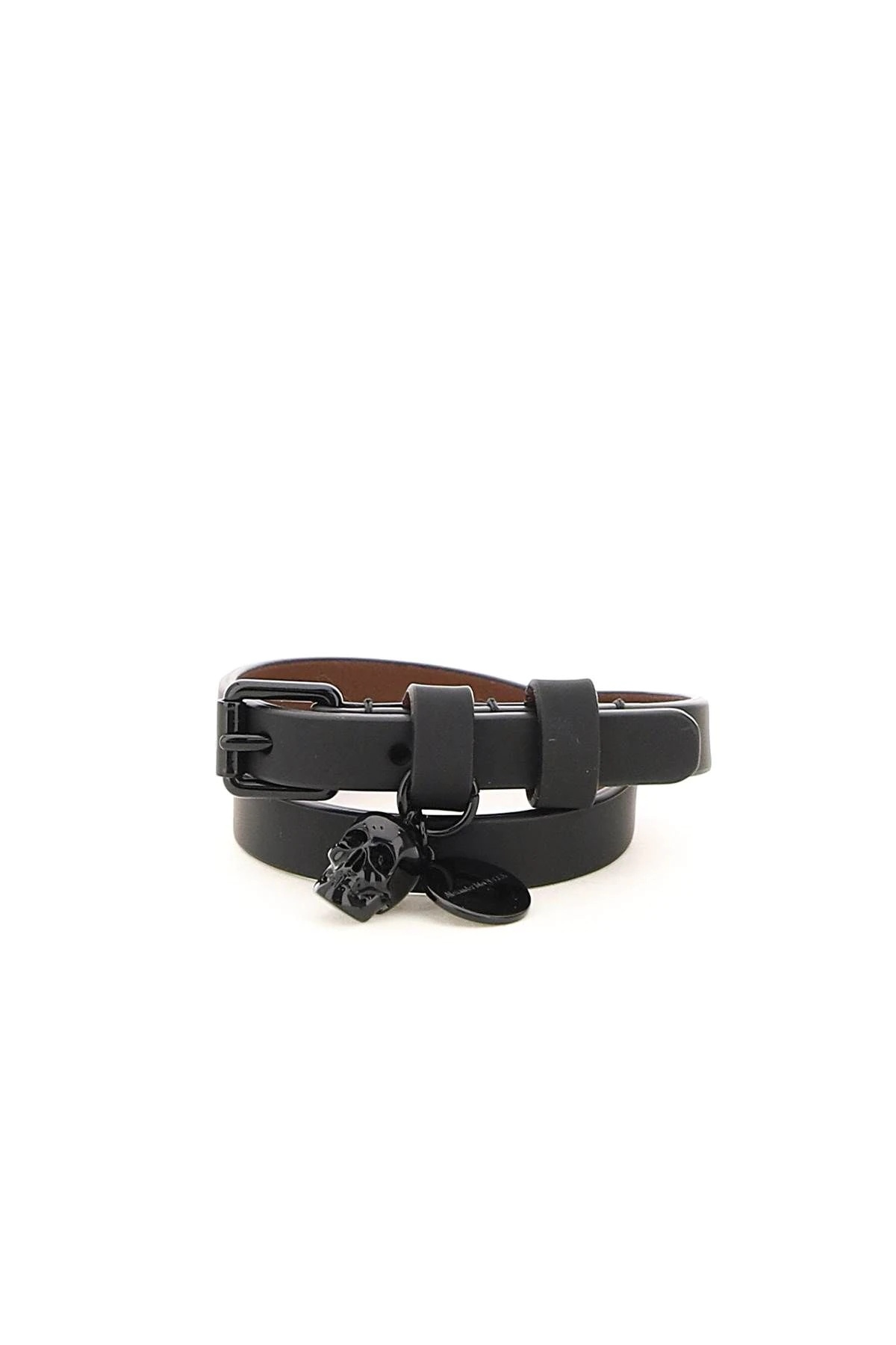 DOUBLE WRAP LEATHER BRACELET - 1