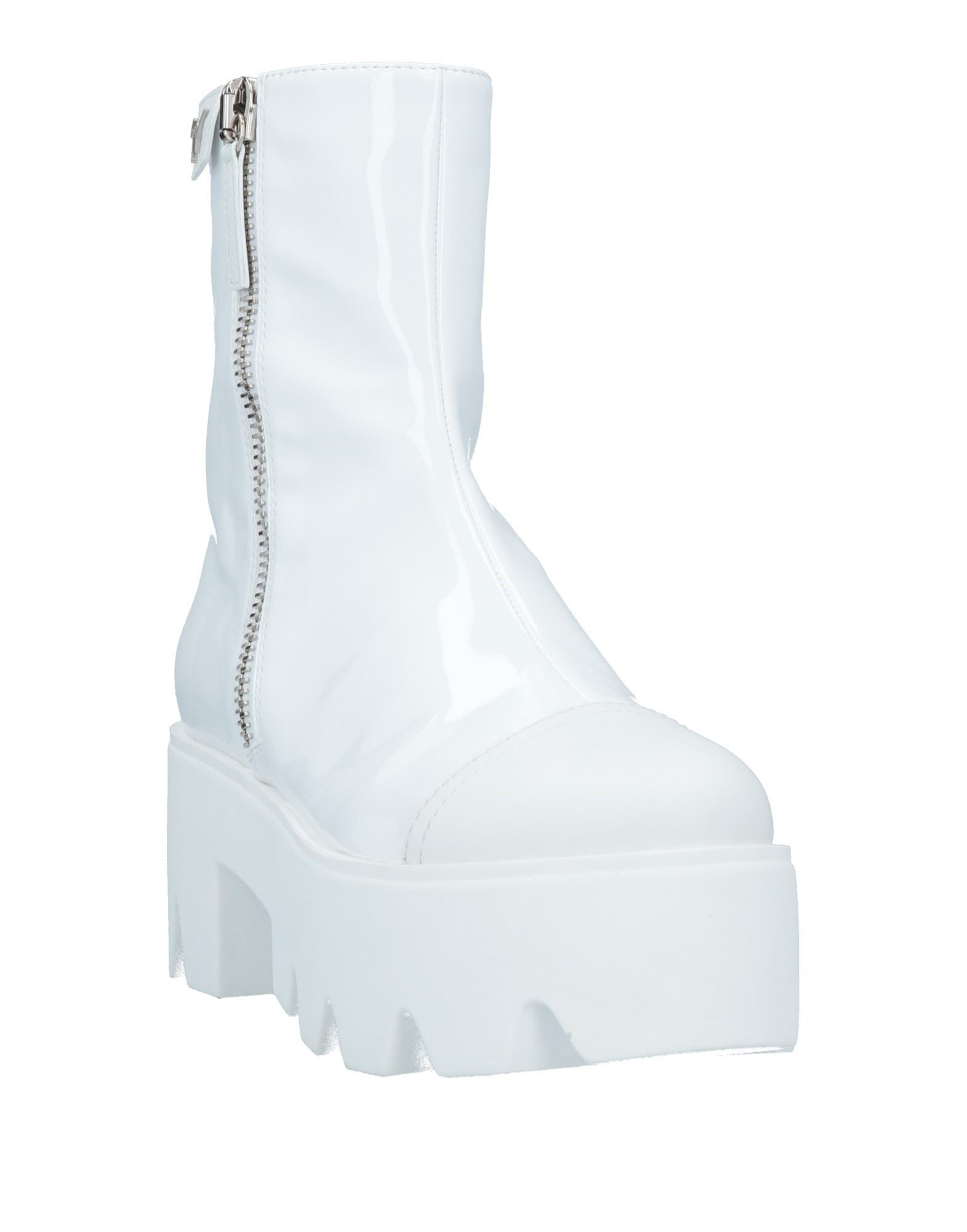 White Women's Ankle Boot - 2