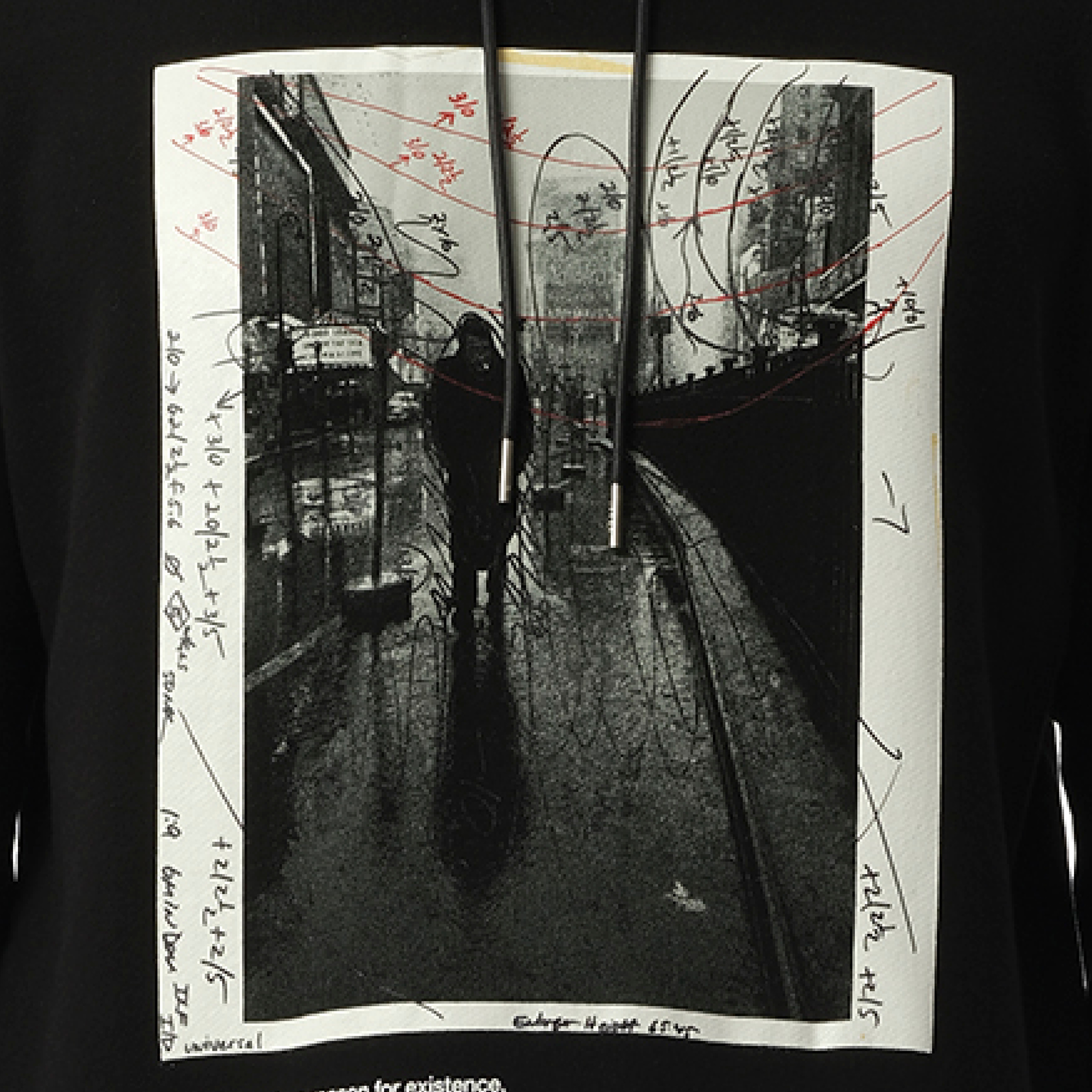 James Dean Photo Hoodie in Black - 3