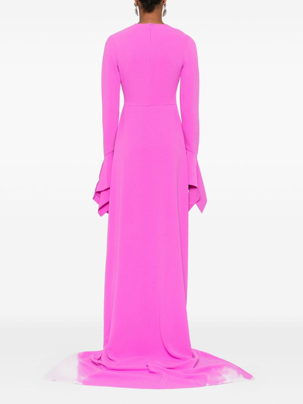 Blake bell-sleeve maxi dress - 4