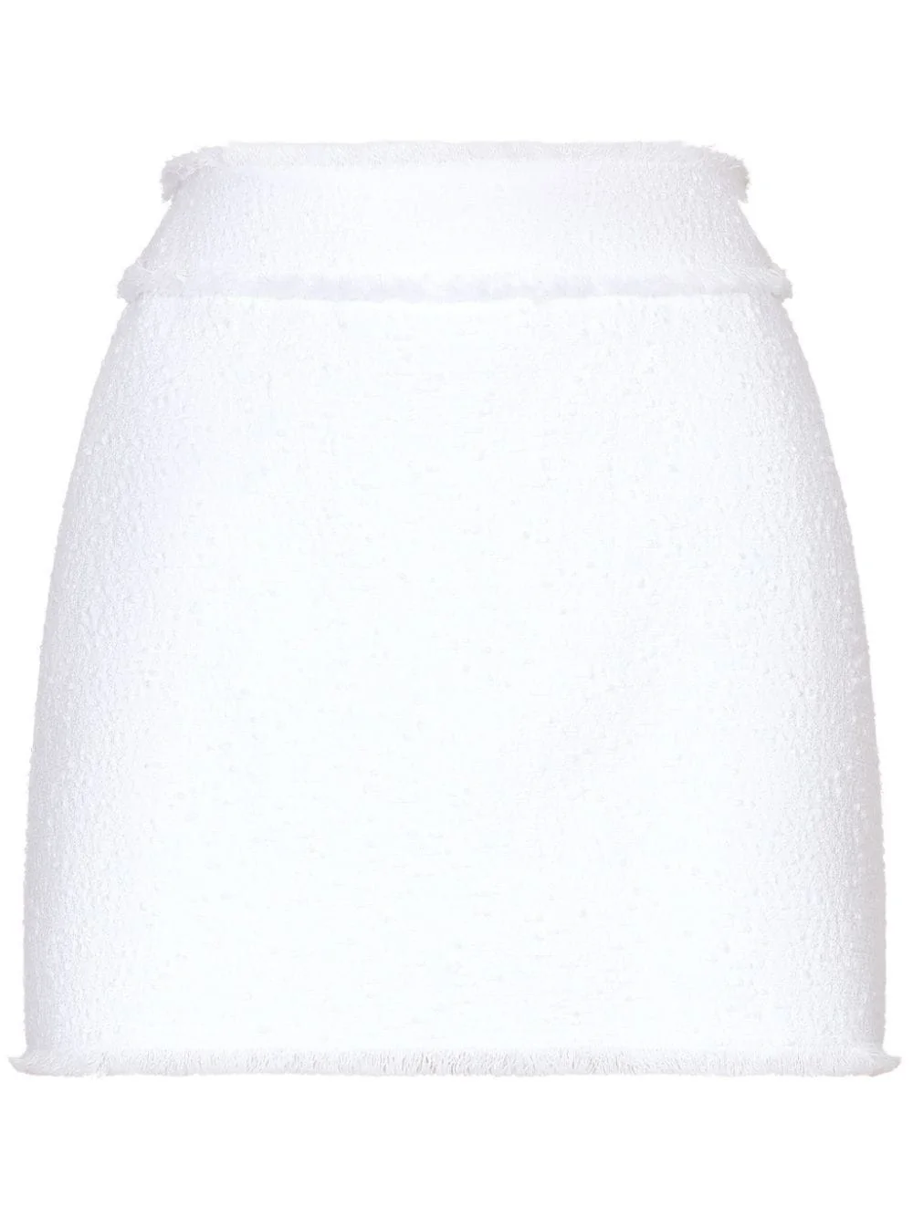 A-line tweed mini skirt - 1