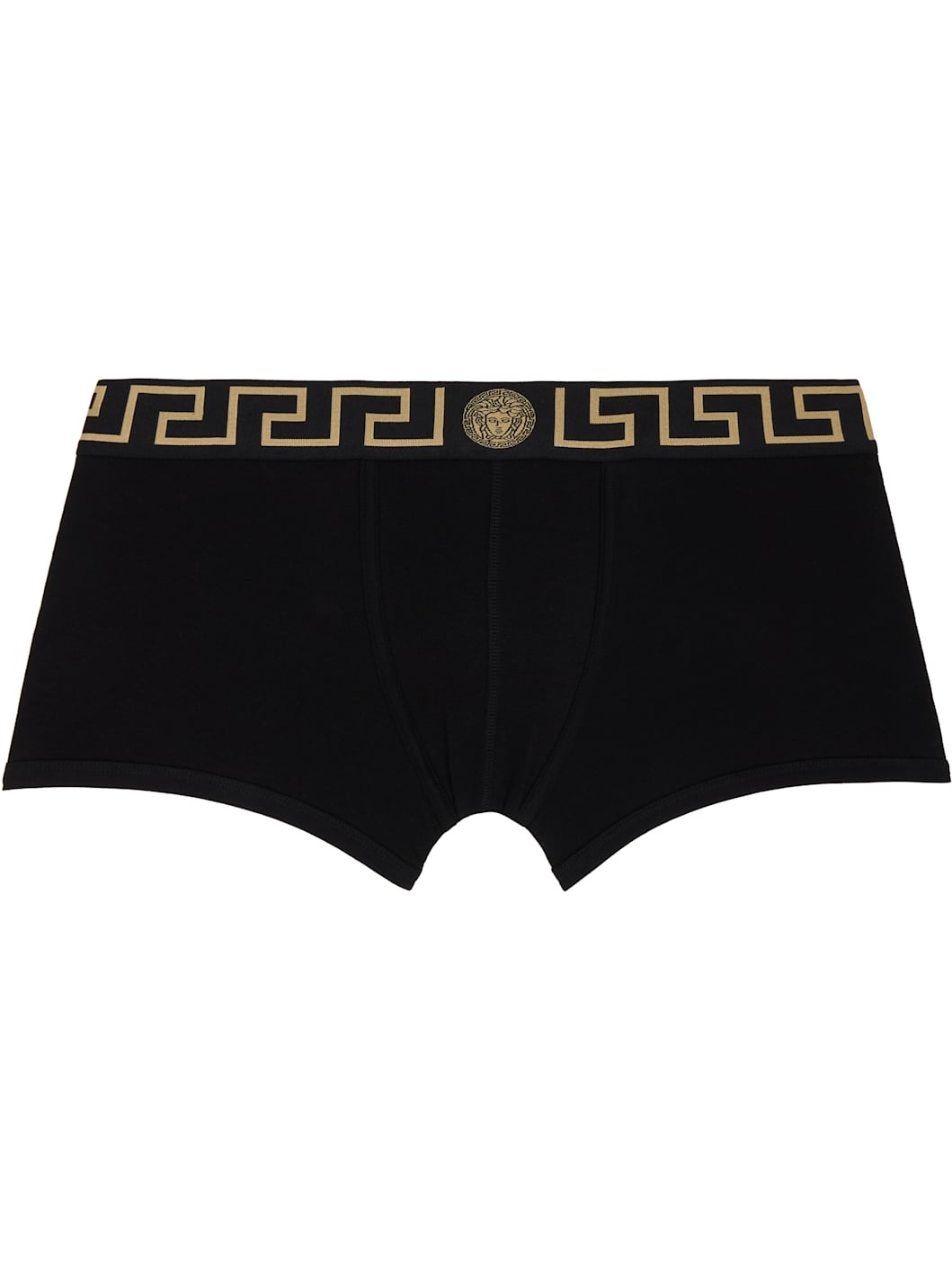 Three-Pack Multicolor Greca Border Boxer Briefs - 6
