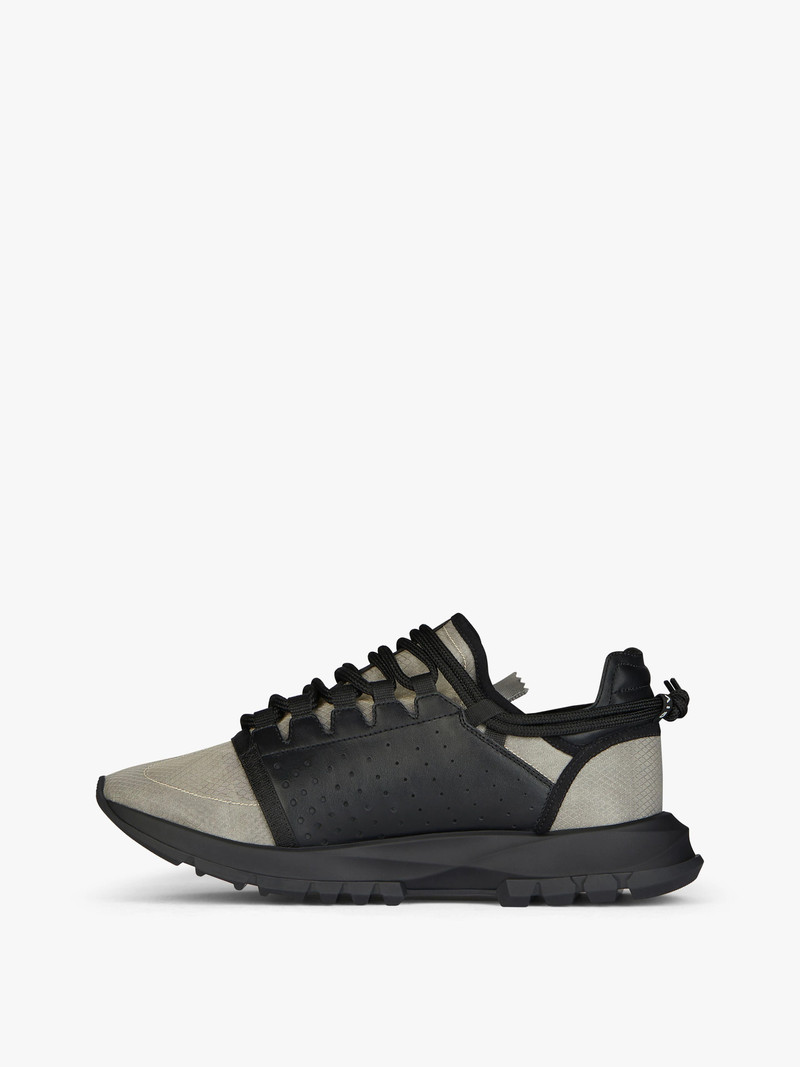 Givenchy SPECTRE SNEAKERS IN MESH AND LEATHER WITH ZIP outlook
