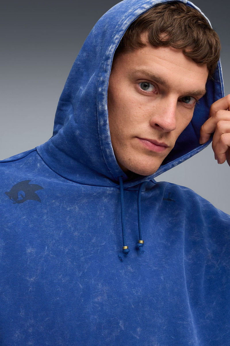 PUMA x SONIC THE HEDGEHOG Men's Graphic Hoodie 4