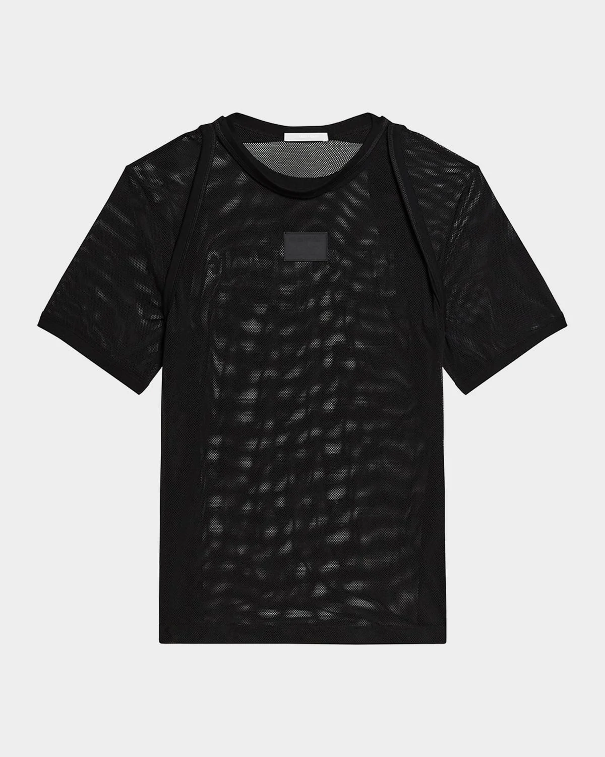 Men's Sheer Stretch Mesh T-Shirt - 1