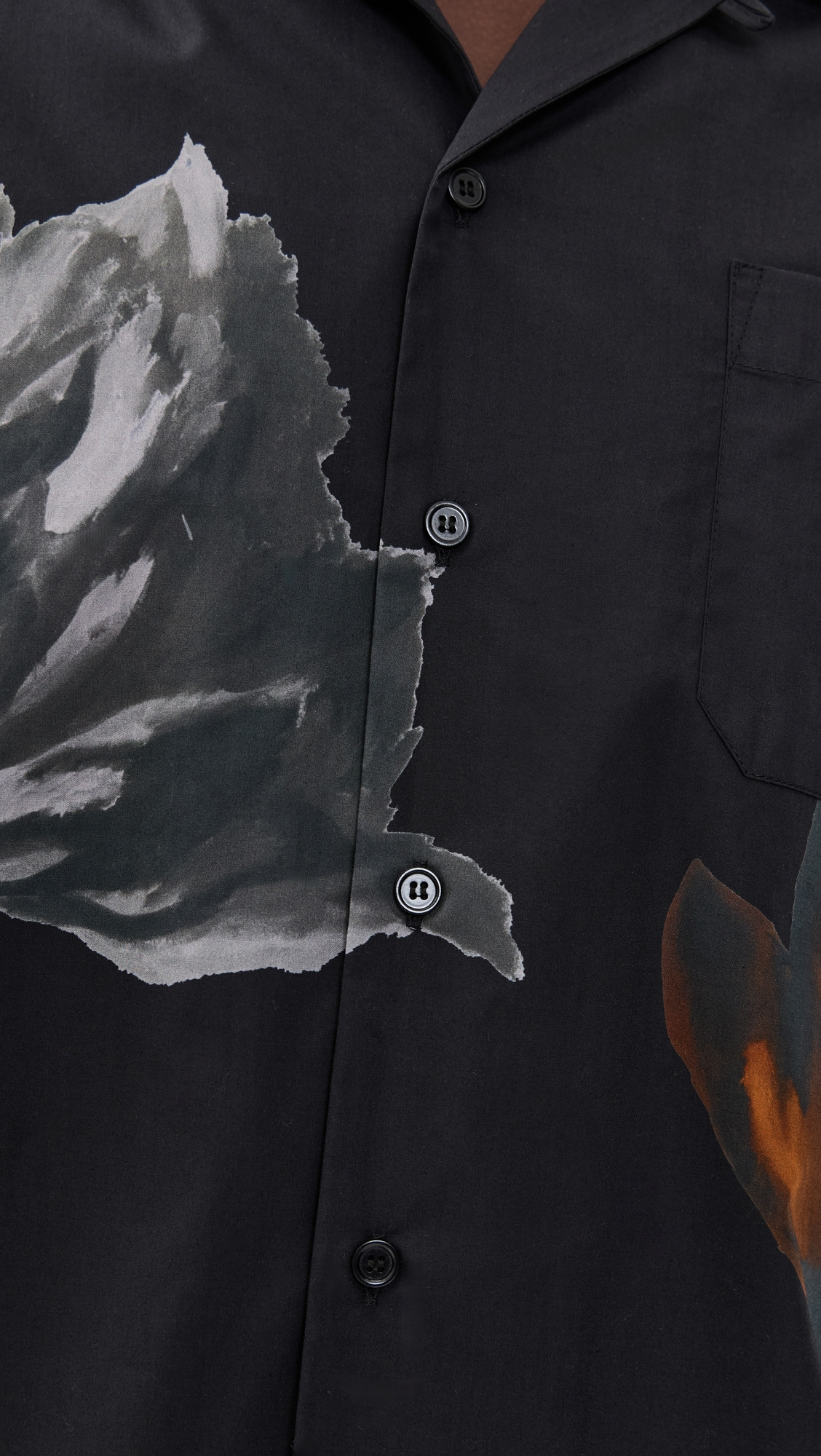 Big Tulip Printed Poplin Shirt - 5