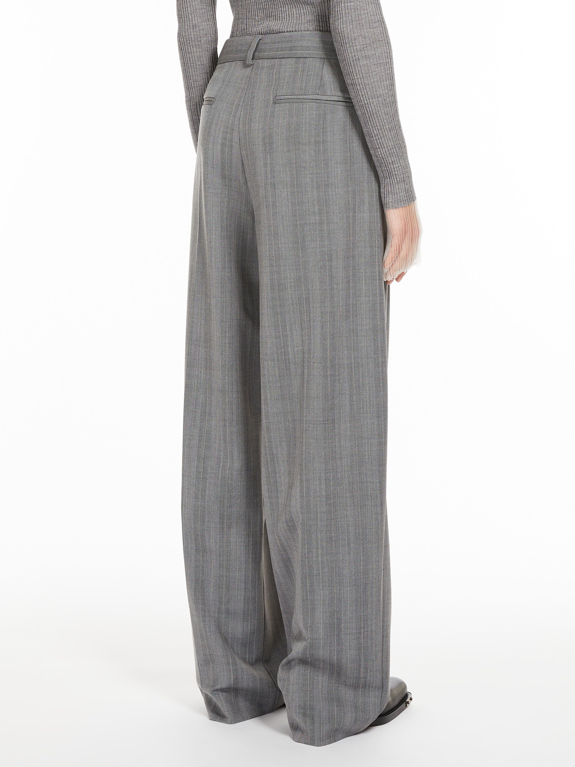 ANDALO1234 Oversized low-rise trousers - 4