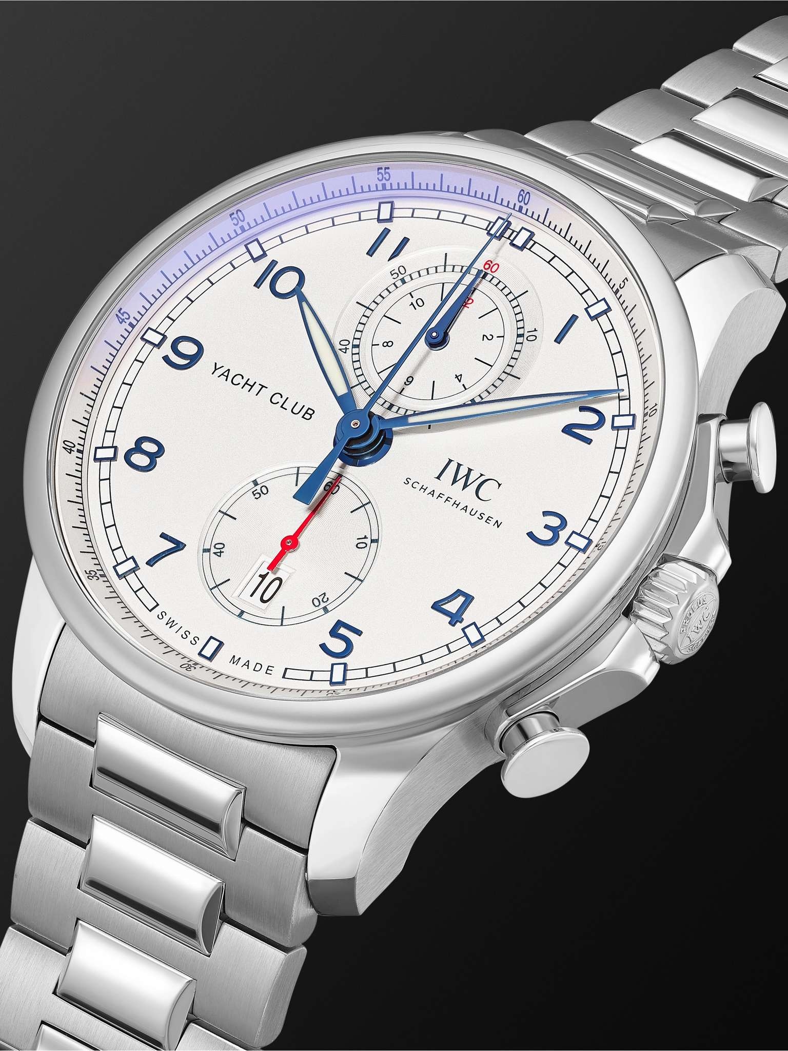 Portugieser Yacht Club Automatic Chronograph 44.6mm Stainless Steel Watch, Ref. No. IW390702 - 4