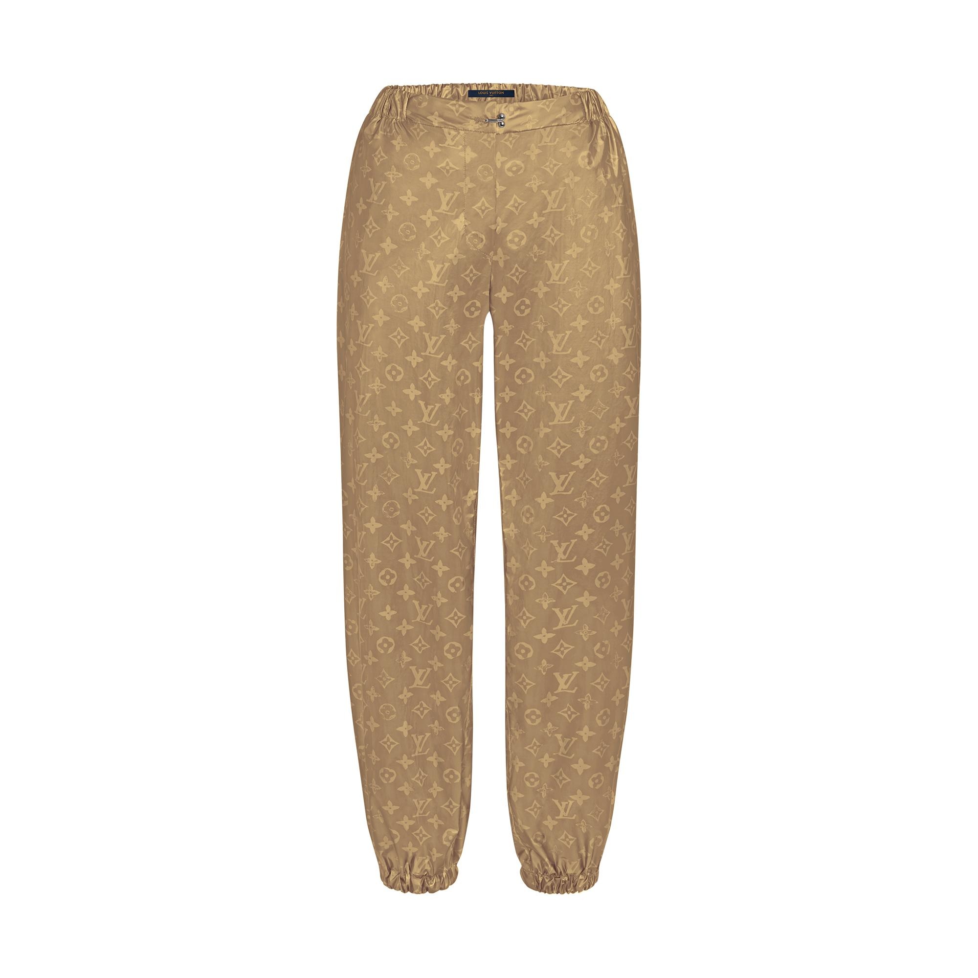 Metallic Monogram Lightweight Jogging Pants  - 1