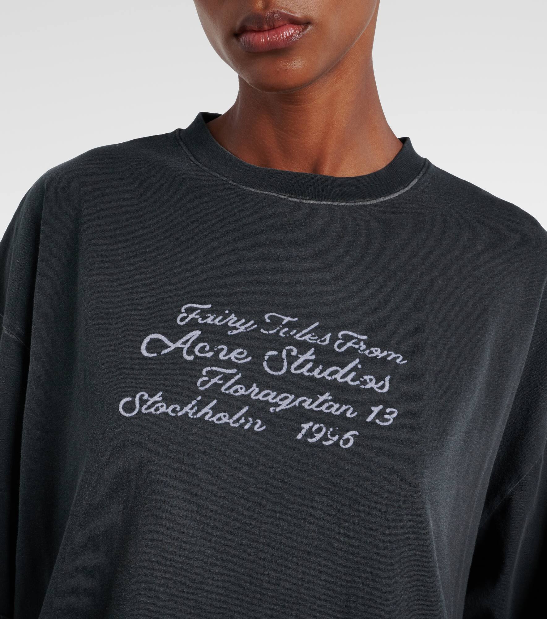 Logo cotton jersey T-shirt - 4